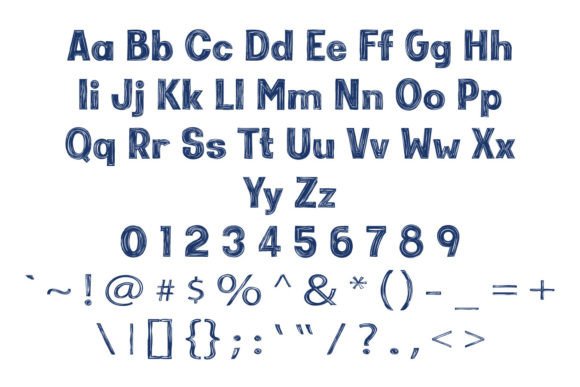 Hand Craving Bold Font - Preview 1