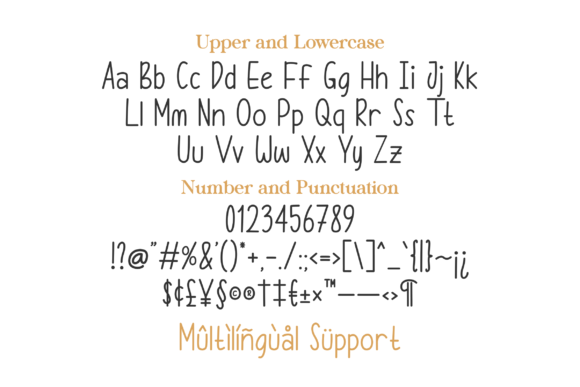 Healthy Sleep Font PNG with transparent background - Preview 4