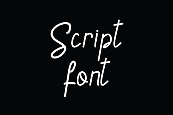 Hosplite Beautiful Font PNG with transparent background - Preview 3