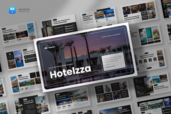Luxury Hotel Keynote Template