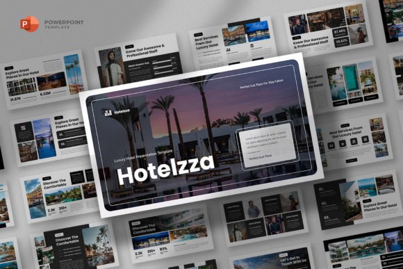 Luxury Hotel Powerpoint Template