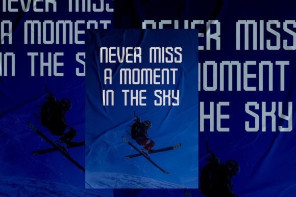 Pixel Sport Font PNG with transparent background - Preview 3