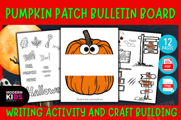 Pumpkin Patch Bulletin Board with More