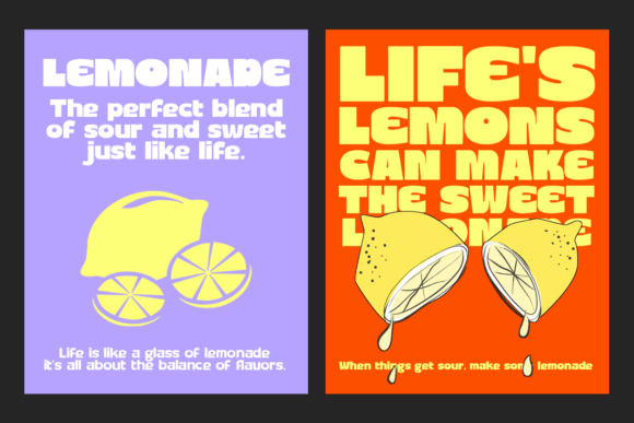 Retro Mango Font PNG with transparent background - Preview 1