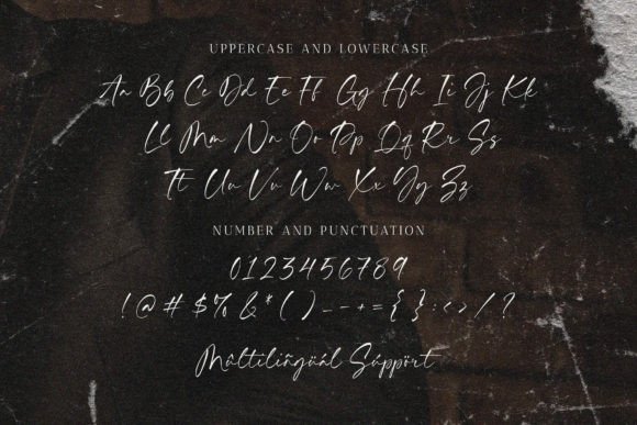 Richard Hampton Font PNG with transparent background - Preview 5