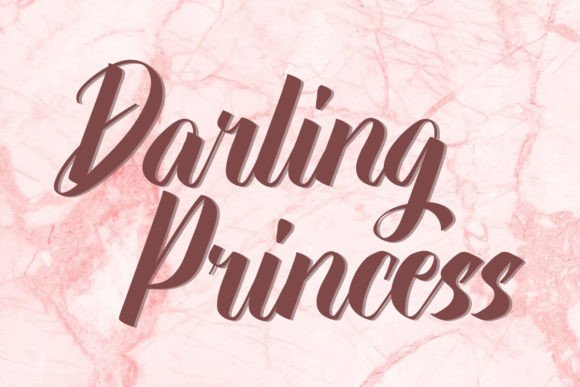 Darling Princess Font - Preview 1