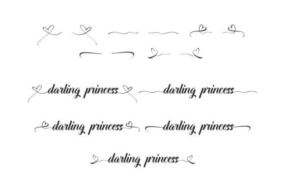Darling Princess Font - Preview 4