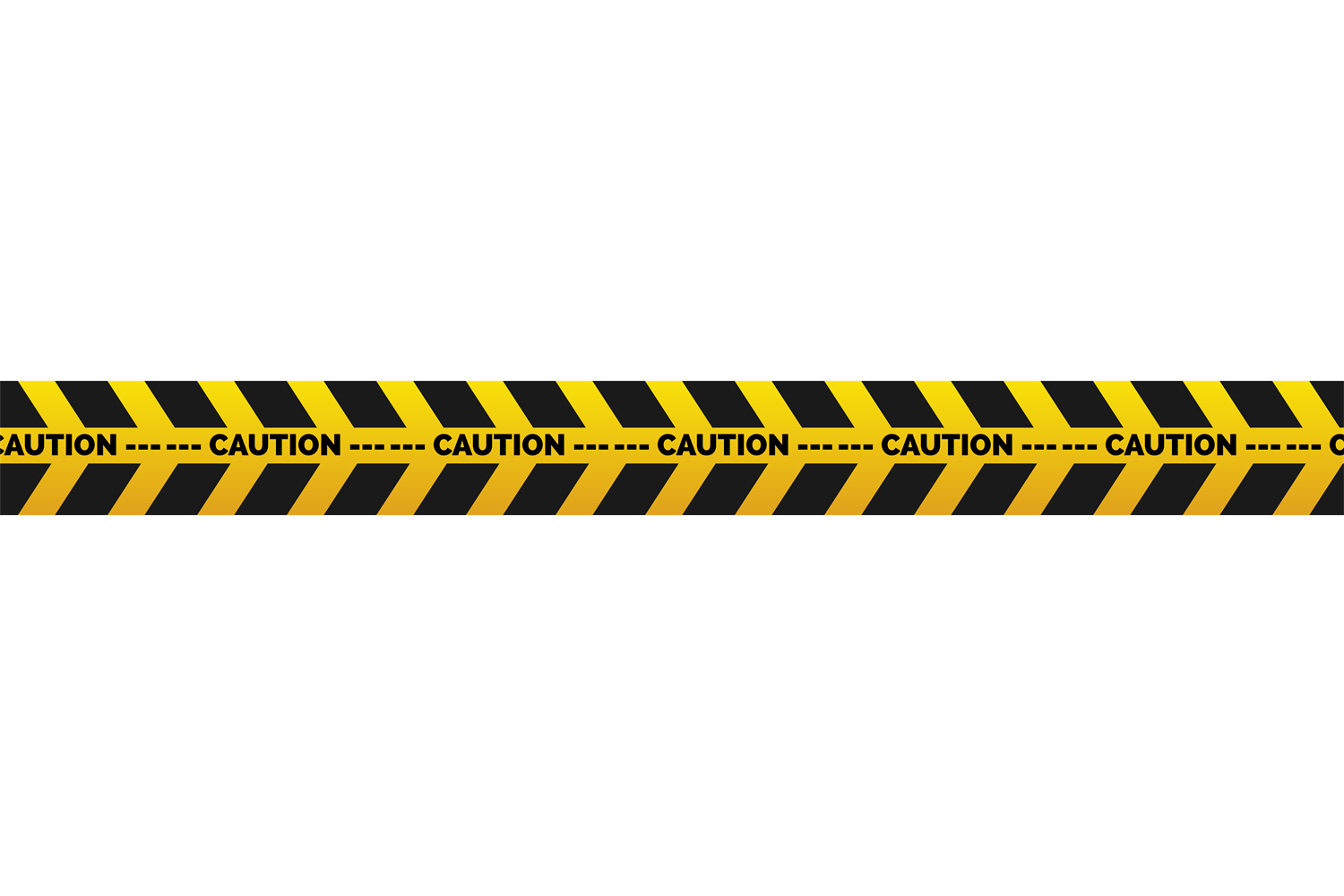 Caution Yellow Tape. Police Ribbon. Safe