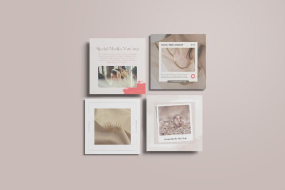 Instagram Mockup Gráfico Publicaciones para Redes Sociales Por MA-KING_ART