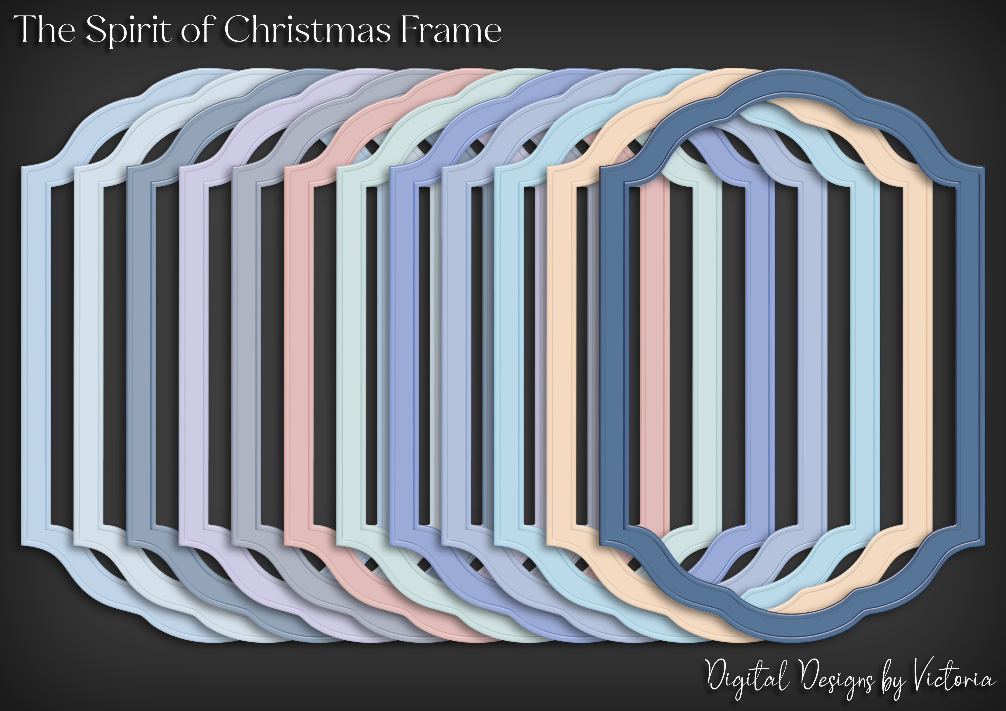 The Spirit of Christmas Frame