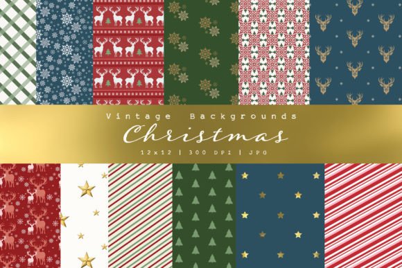 Vintage Christmas Backgrounds