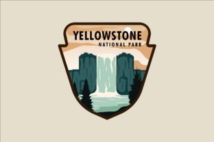 Yellowstone National Park Emblem Vector Graphic by uzumakyfaradita ...
