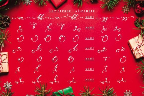 Christmas Beloved Font - Preview 5