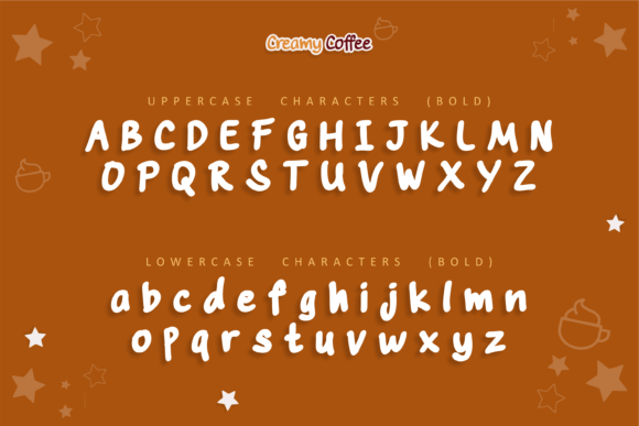 Creamy Coffee Font - Preview 2