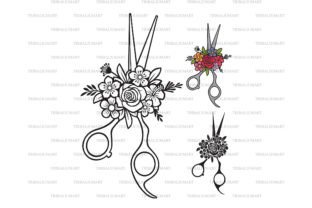 Floral Scissors
