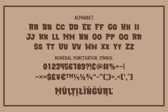 Greco Coffee Font - Preview 3
