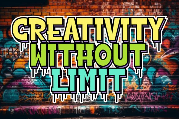 Groovy Graffiti Font - Preview 2