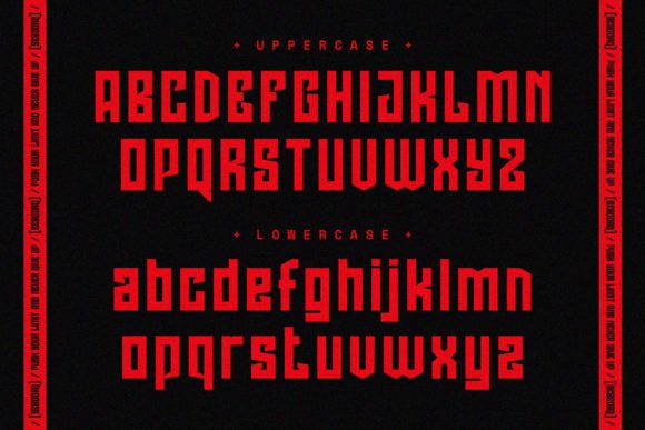 Sebgorq Font PNG with transparent background - Preview 6