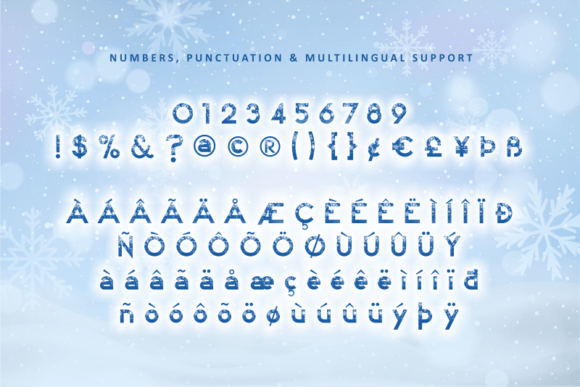 Snow Kei Font PNG with transparent background - Preview 2