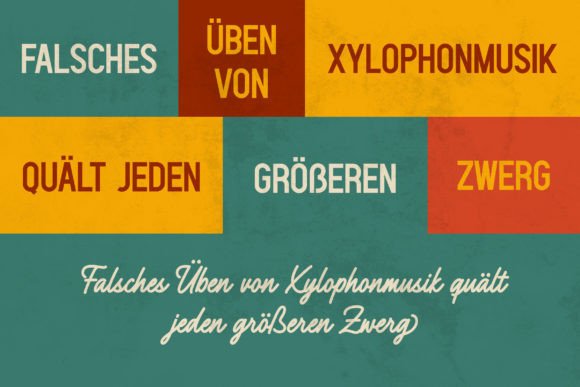 Antiquel Font - Preview 1