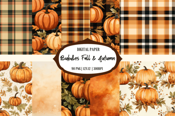 Bundles Fall & Autumn Background 90 PNG