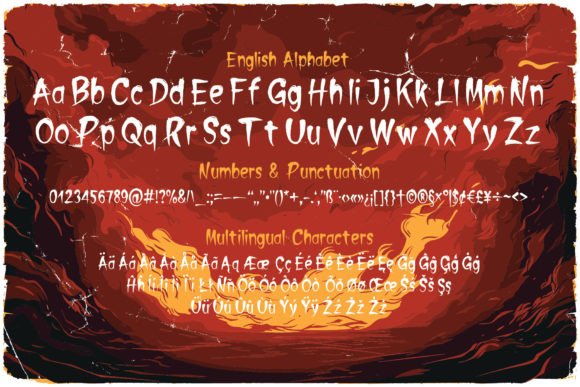 Burnt Dreams Font - Preview 1