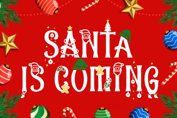 Christmas Chances Font - Preview 1