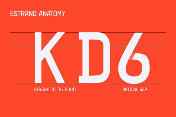 Estrand Font - Preview 2