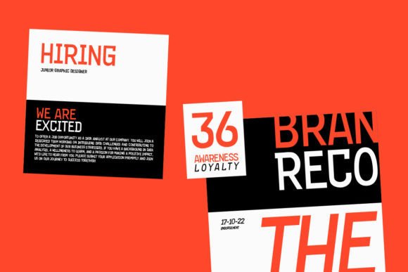 Estrand Font - Preview 3