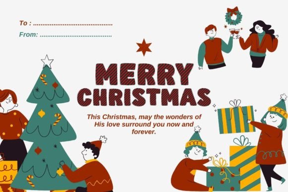 Fox Xmas-v3 Font PNG with transparent background - Preview 1