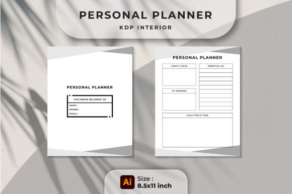 Free Personal Planner KDP Interior Afbeelding KDP-ontwerpen Door srempire