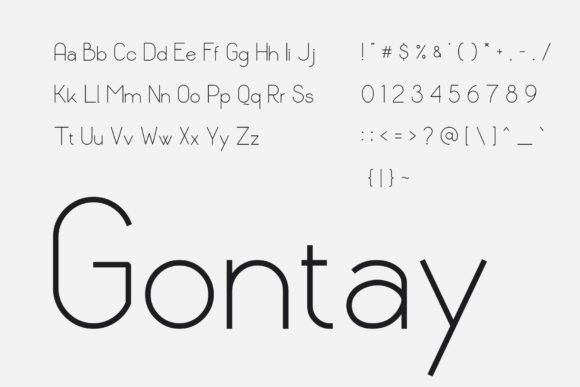 Gotay Font - Preview 2