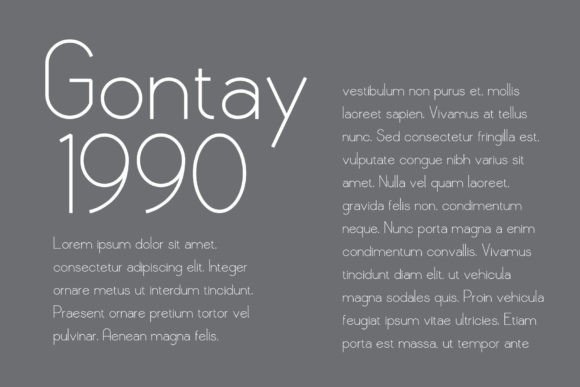 Gotay Font - Preview 3