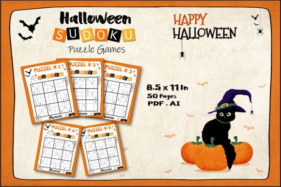 Halloween Sudoku Puzzle Games