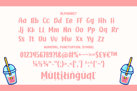 Sian Roha Font PNG with transparent background - Preview 4