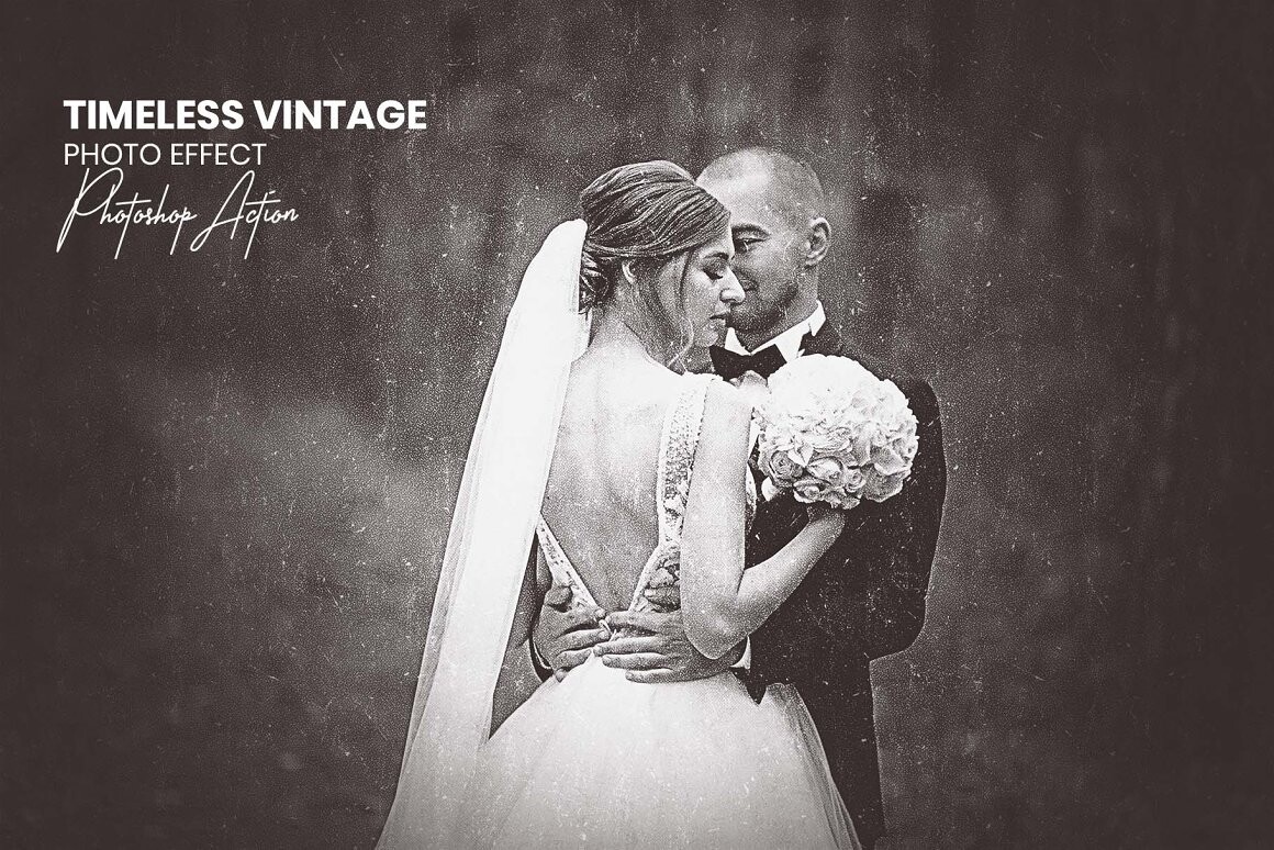 Timeless Vintage Photo Effect Graphic by mristudio · Creative Fabrica