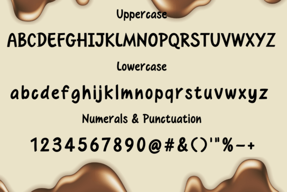 Brownie  Font - Preview 6