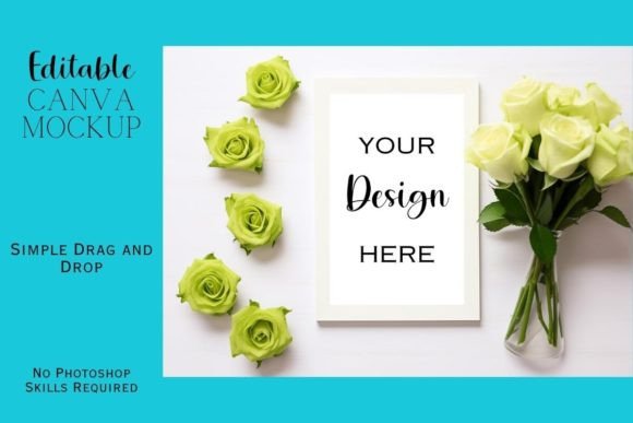 Canva Flat Lay Mockup