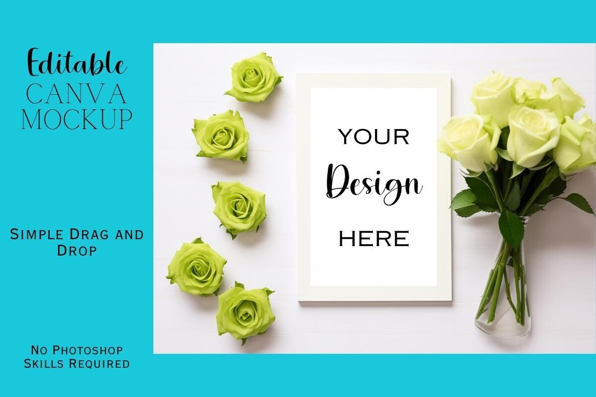 Canva Flat Lay Mockup