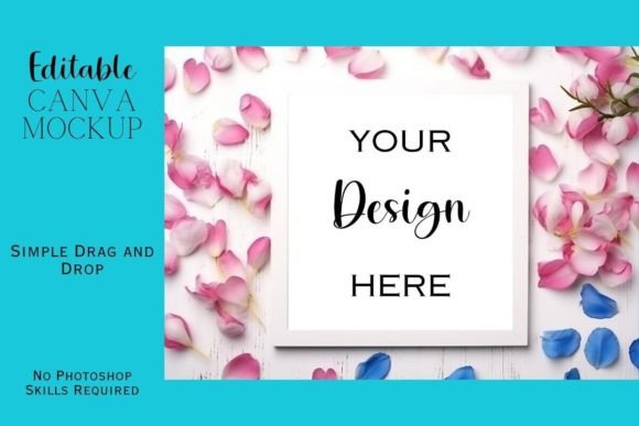 Canva Flat Lay Mockup