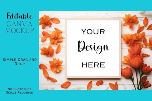 Canva Flat Lay Mockup
