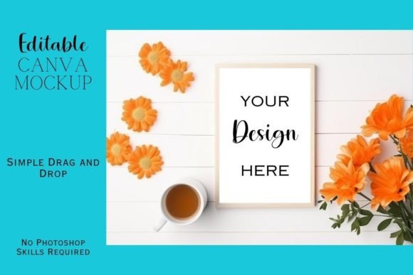 Canva Flat Lay Mockup