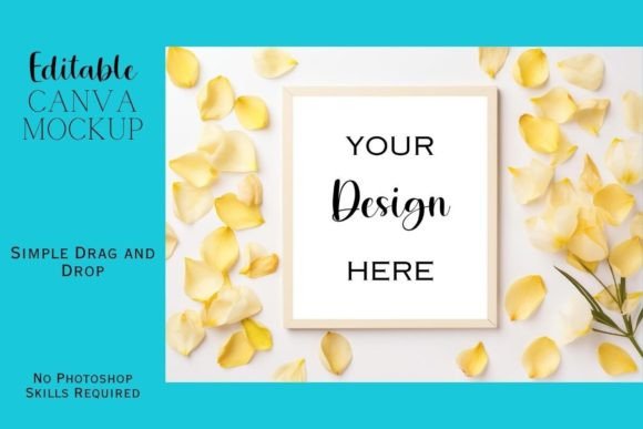 Canva Flat Lay Mockup