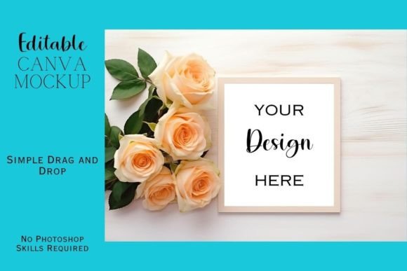 Canva Flat Lay Mockup