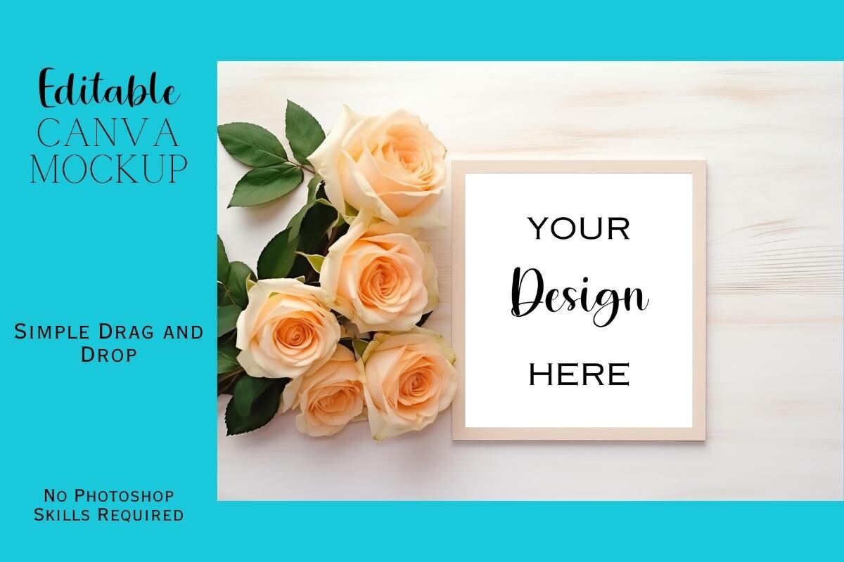 Canva Flat Lay Mockup