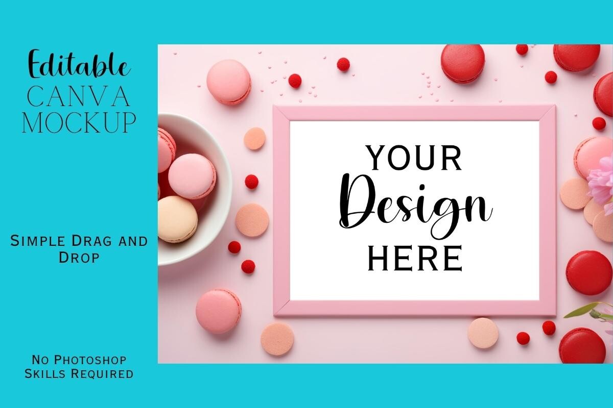 Canva Flat Lay Mockup