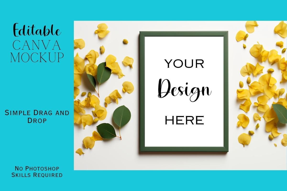 Canva Flat Lay Mockup