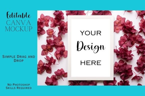 Canva Flat Lay Mockup