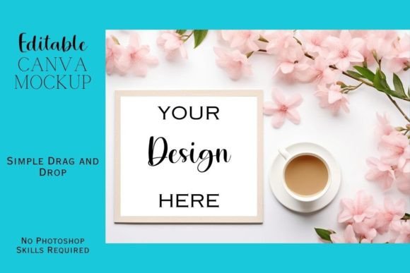 Canva Flat Lay Mockup