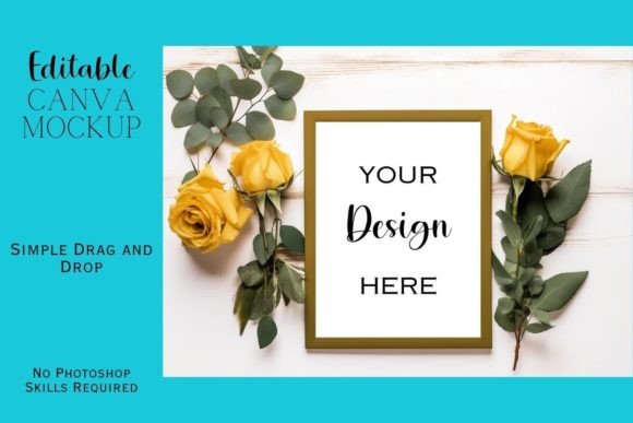 Canva Flat Lay Mockup